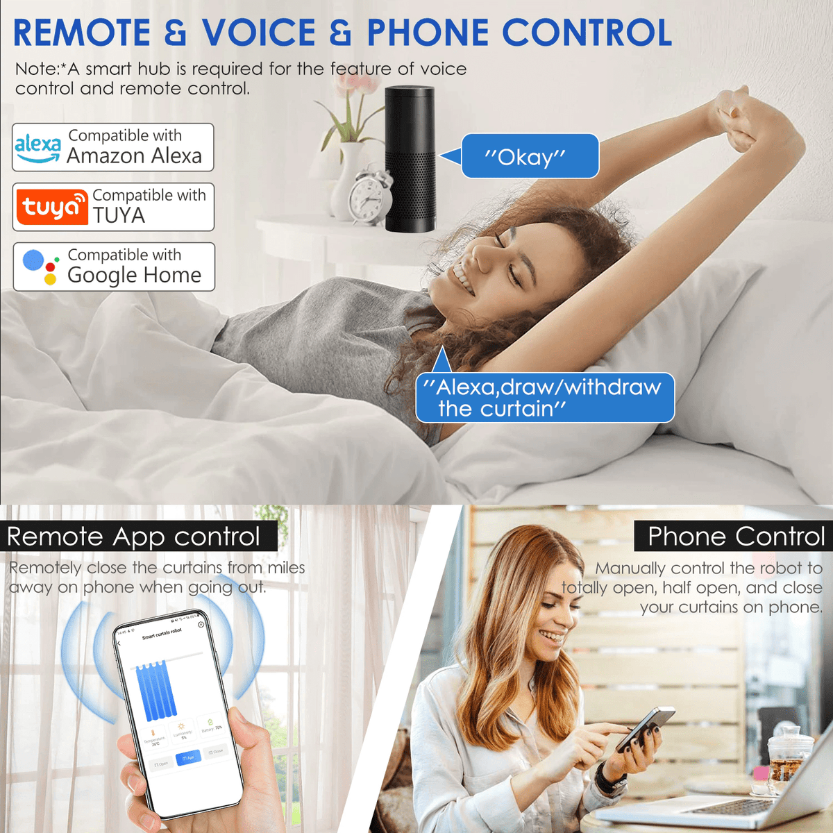 Automatic Window Openers and Curtains and It's Benefits – Smart Home  Automation Pro