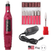 Portable Electric Nail Drill & File Set - Manicure & Pedicure Machine Kit - Raycoo