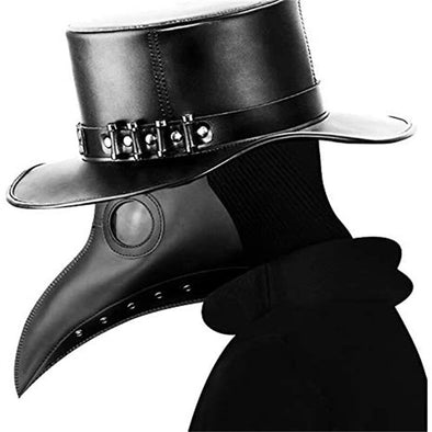 Leather Plague Doctor Mask