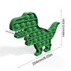 2PCS Dinosaur Pop It Fidget Toy - Mini Sensory Poppit Game - Raycoo
