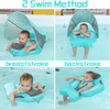 Baby Float With Canopy - Infant Pool Float - Smart Swim Ring Trainer - Raycoo