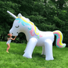 Inflatable Unicorn Sprinkler for Kids - Giant Yard Unicorn Water Sprinkler - Raycoo