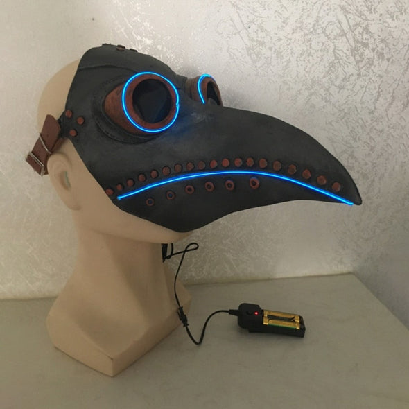 LED Plague Doctor Mask