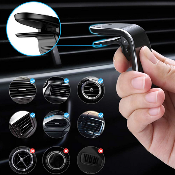 Magnetic Phone Holder For Car - Raycoo