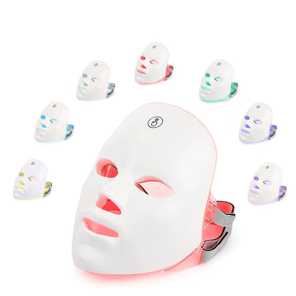 7 Colors LED Therapy Face Mask