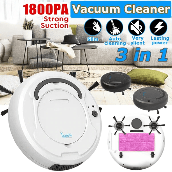 Automatic Robotic Vacuum Cleaner - Best Home Mopping Vacuum Cleaner - Raycoo