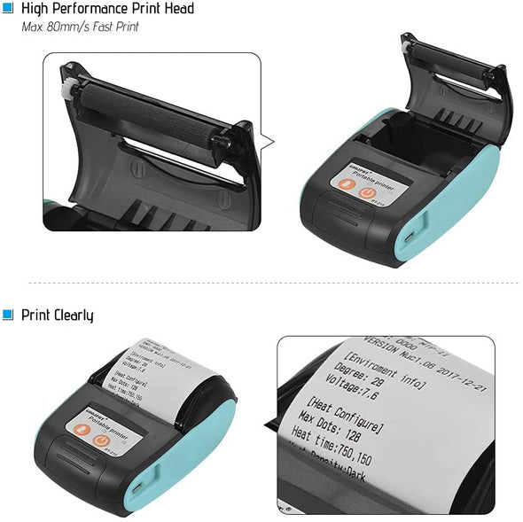 Bluetooth Printer - Pocket Receipt Printer - Raycoo