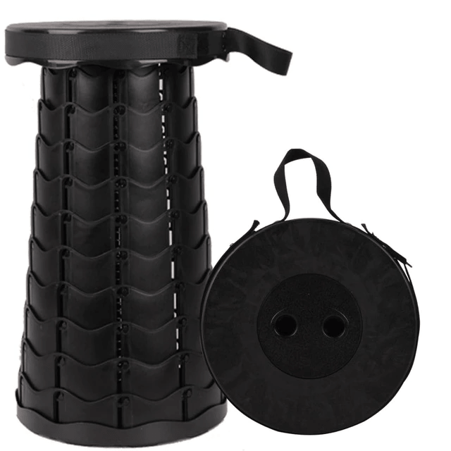 Portable Folding Stool - Outdoor Collapsible Camping Stool