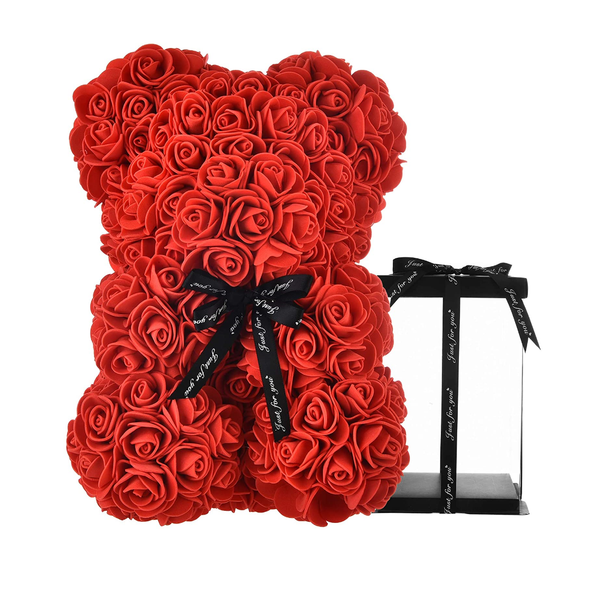 Rose Flowers Teddy Bear - Raycoo