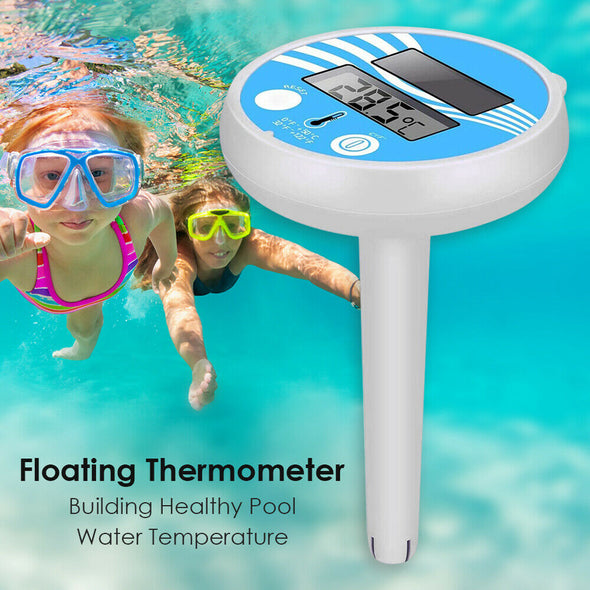 Solar Powered Pool Thermometer