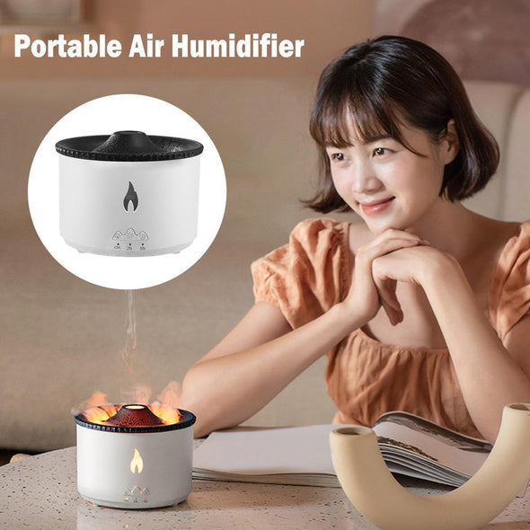 Volcano Air Humidifier | Aromatherapy Essential Oil Diffuser