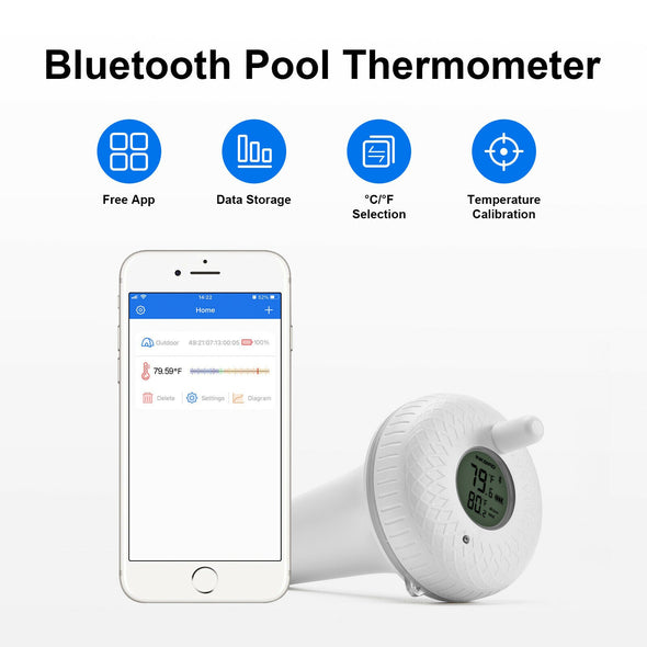 2022 Bluetooth Pool Thermometer