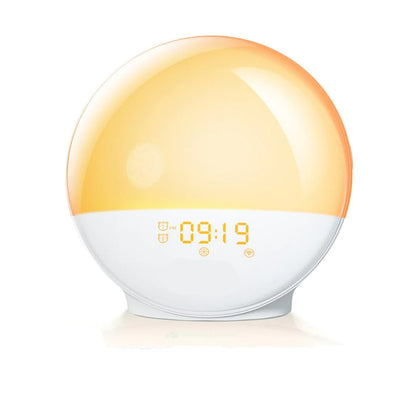 Sunrise Alarm Clock - Wake up Light Alarm Clock for Heavy Sleepers - Raycoo